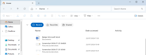 How to Display the Recent Items or Recent Documents Menu in Windows